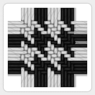 Houndstooth Texture II Sticker